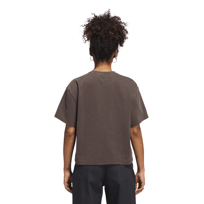 Womens Skate T-Shirt Brown