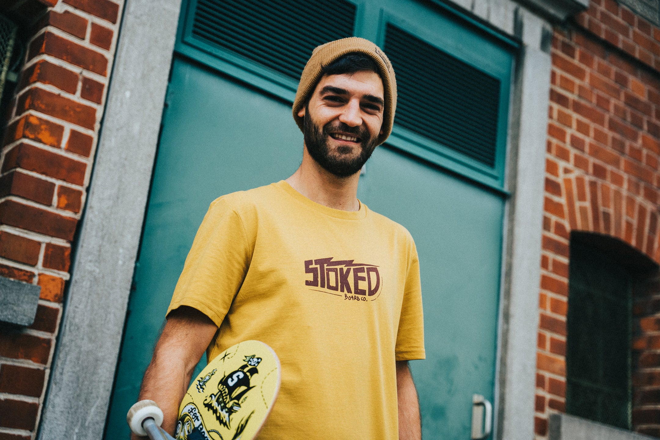 Kids Electric T-shirt Ochre