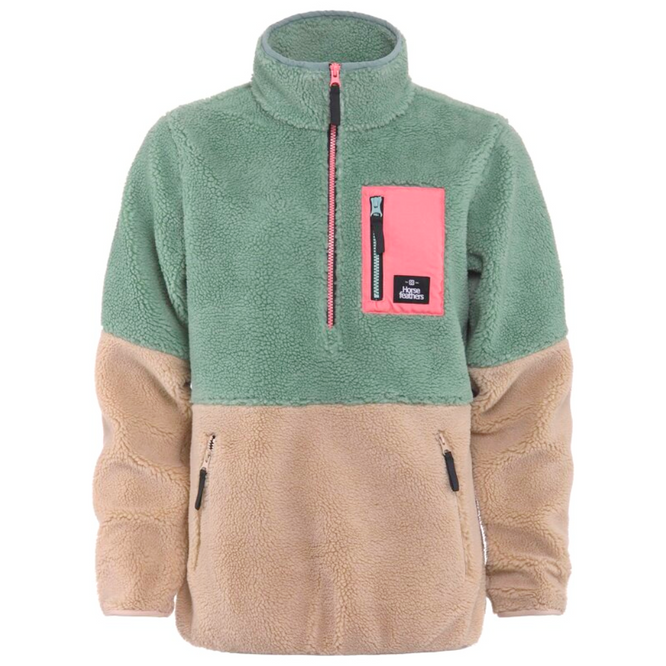 Womens Elvira Fleece Sweatshirt Frosty Green