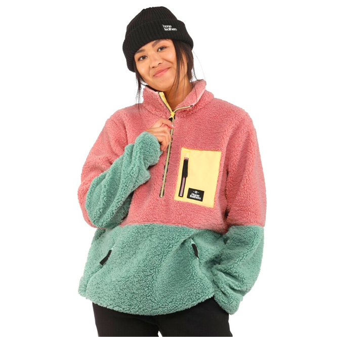 Womens Elvira Fleece Sweatshirt Mauve