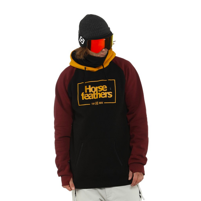 Sherman II Hoodie Red Pear/Black