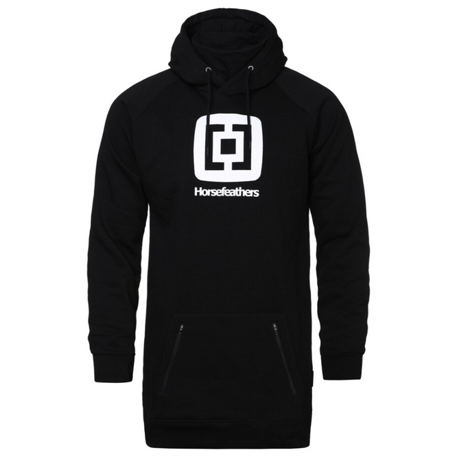 Sherman Long Hoodie Black