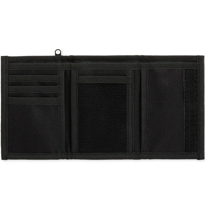 Stretch Logo Key Wallet Black