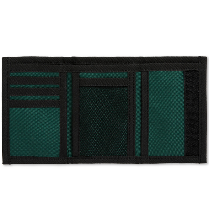 Stretch Logo Key Wallet Dark Green