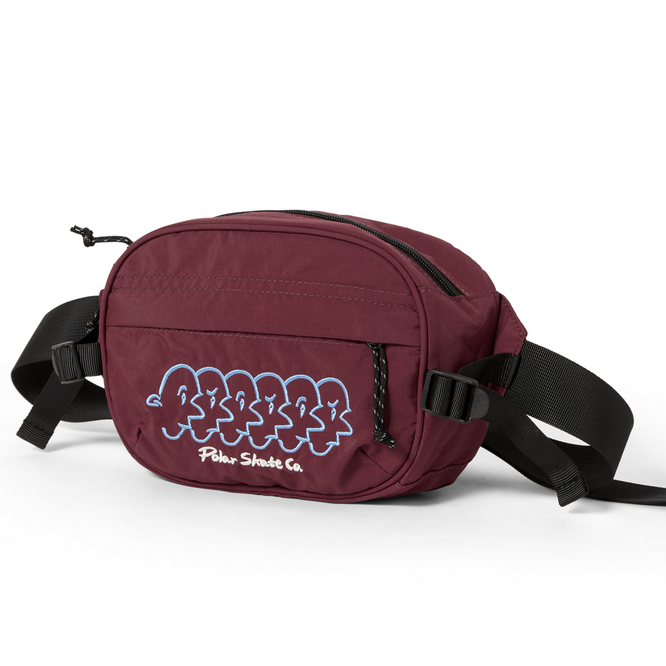 Faces Hip Bag Bordeaux
