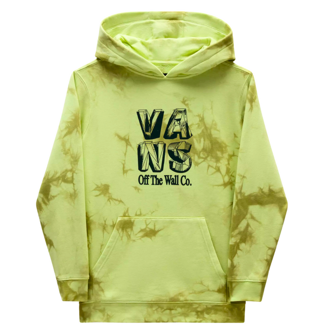 Kids Trail Head Pullover Hoodie Shadow Lime