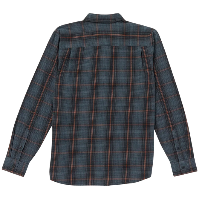 Heavy Twills Flannel Longsleeve Shirt Dark Slate