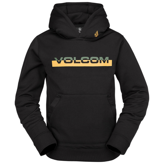 Kids Riding Fleece Hoodie Black