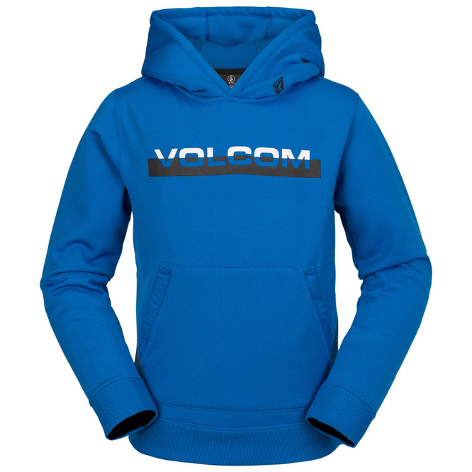 Kids Riding Fleece Hoodie Blue