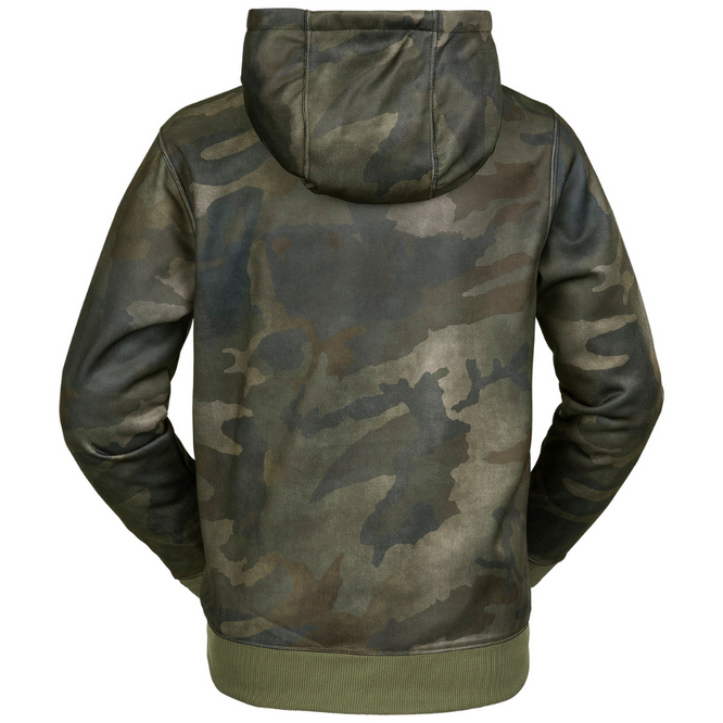 Kids Riding Fleece Hoodie Cloudwash Camo