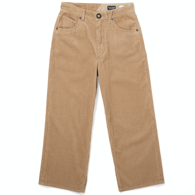 Kids Billow Corduroy Trousers Khaki