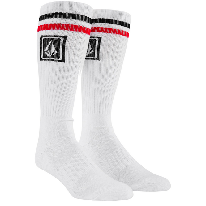 Ramp Stone Skate Socks White