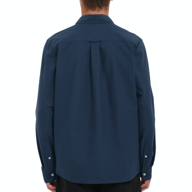 Veeco Oxford Longsleeve Shirt Navy