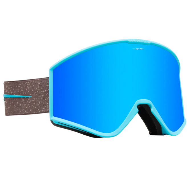 Kleveland Delphi Speckle + Blue Chrome Lens Snowboard Goggles