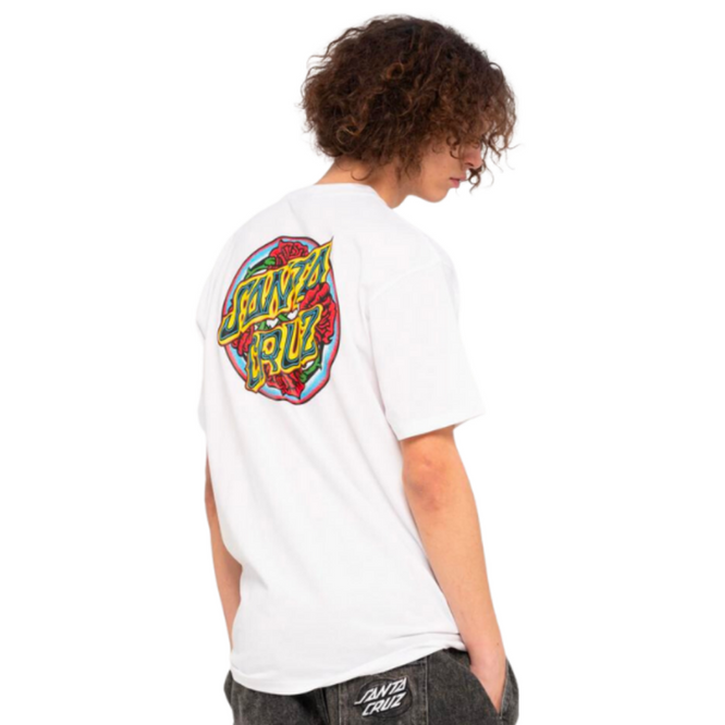 Dressen Roses Dot T-Shirt White