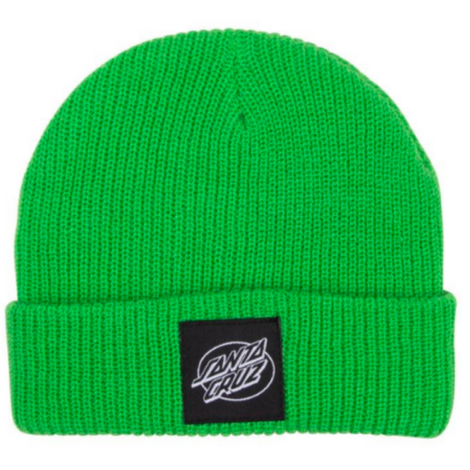 Oval Dot Mono Beanie Classic Green