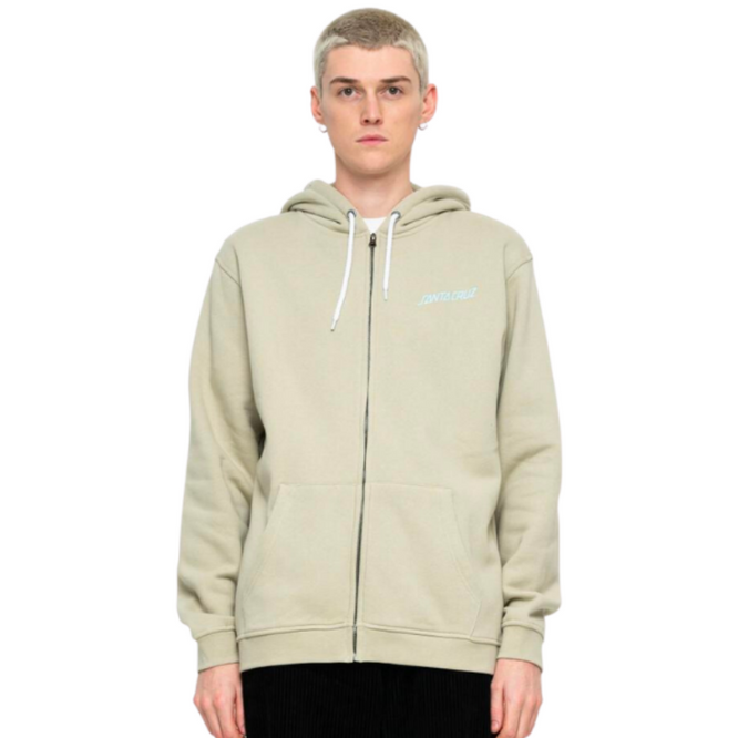 Shadowless Dot Zip Hoodie Nickel