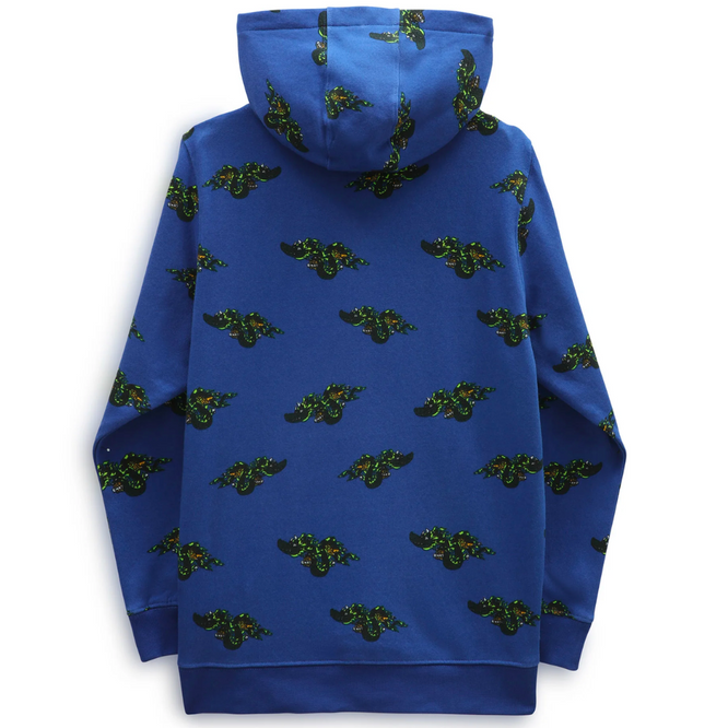 Kids Gnardragon Hoodie Dress Blues
