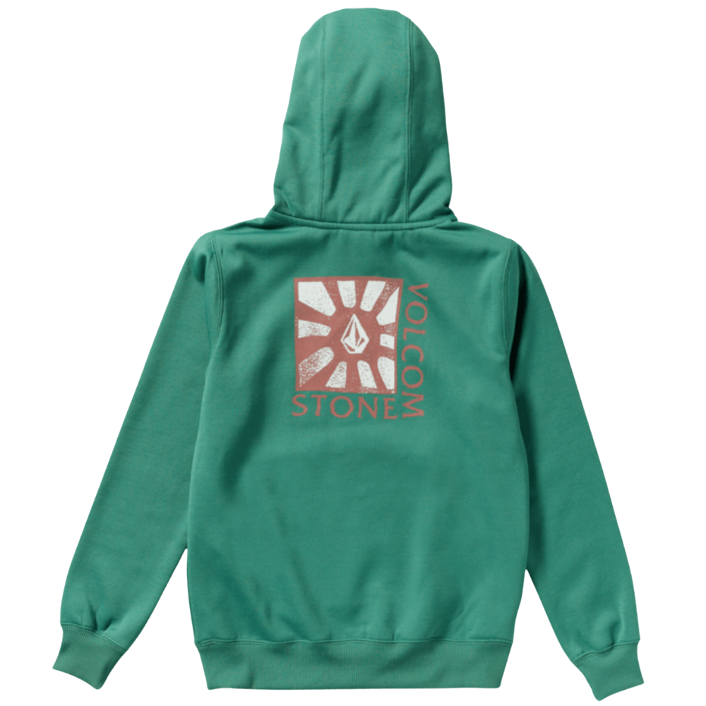 Kids Hydro Fleece Hoodie Spruce Green