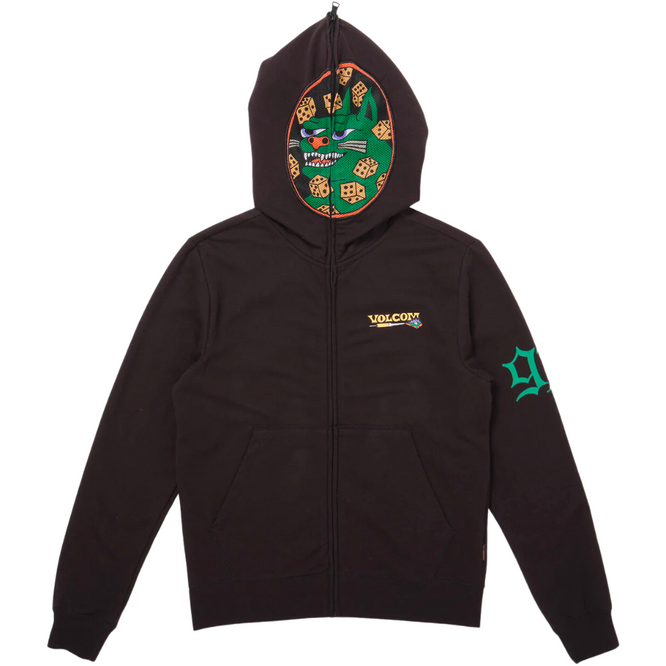 Kids Nando Von Arb Full Zip Hoodie Black
