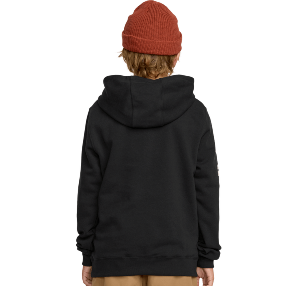 Kids Youth Essential Hoodie Black