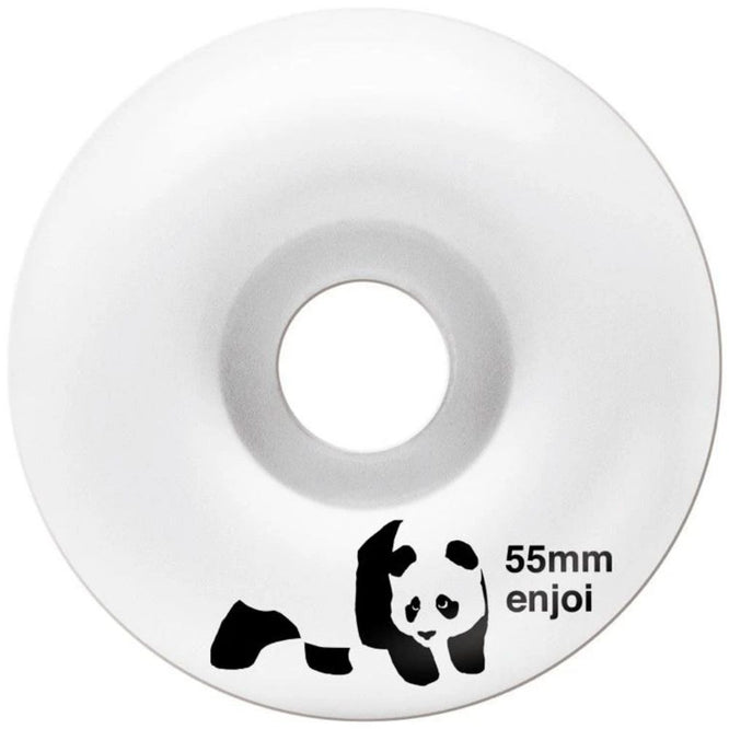 Panda White 55mm Skateboard Wheels