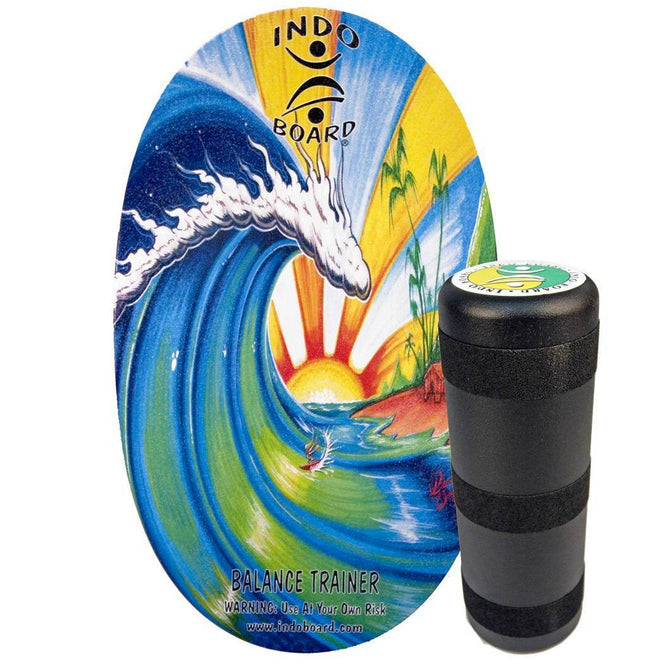 Indo Board Original Bamboo Beach Balance Board