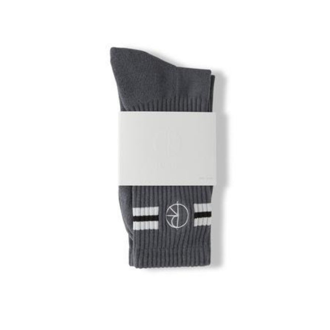 Stroke Logo Socks Grey