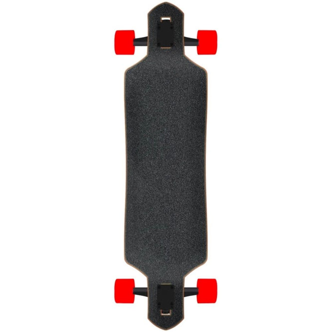 Wave Dot Splice Drop Thru 36" Complete Longboard