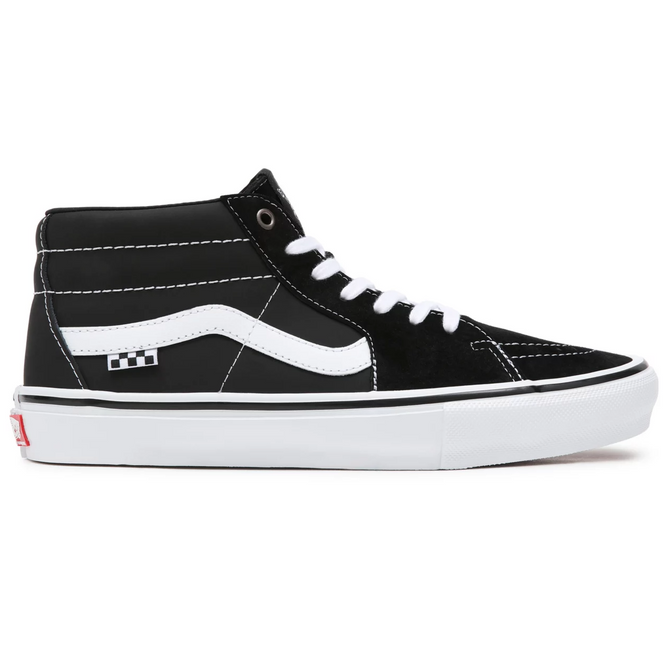 Skate Grosso Mid Black/ White/ Emo Leather
