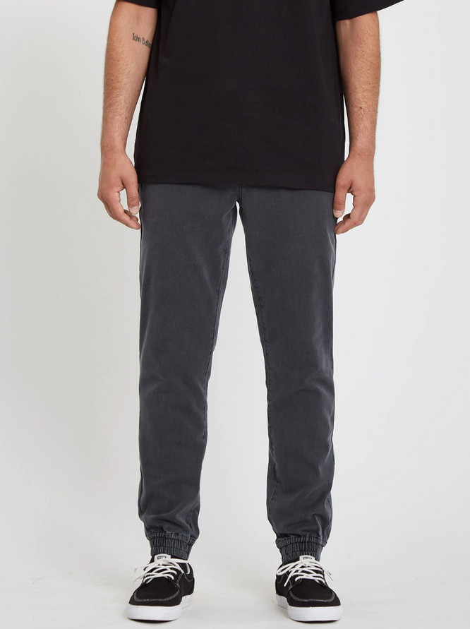 Denim Jogger Fade To Black