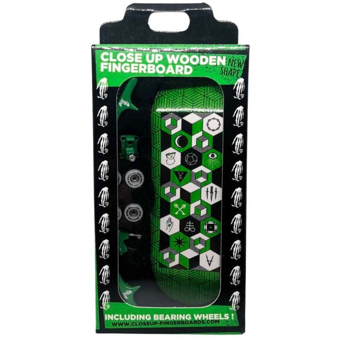 Mystic Green Trucks 33mm Fingerboard