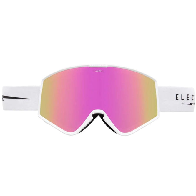 Kleveland Matte White Pink Chrome Lens