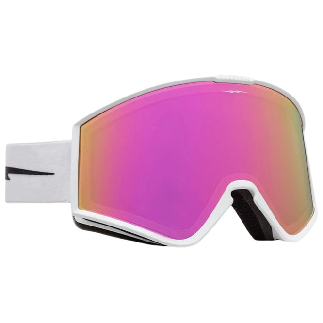 Kleveland Matte White Pink Chrome Lens