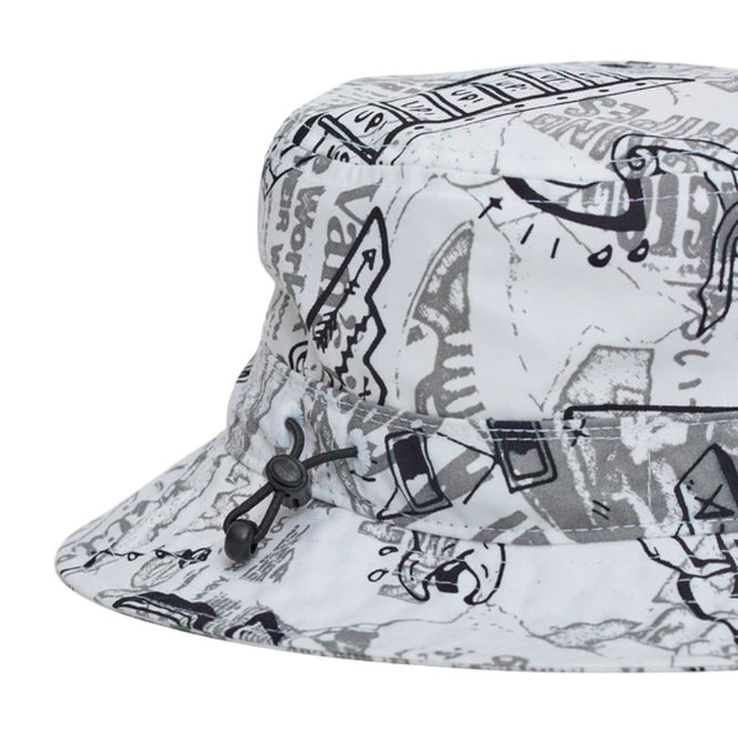 Kevin Peraza Bucket Hat White/Black