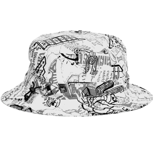 Kevin Peraza Bucket Hat White/Black