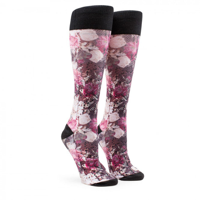 Womens Native Sock Maroon