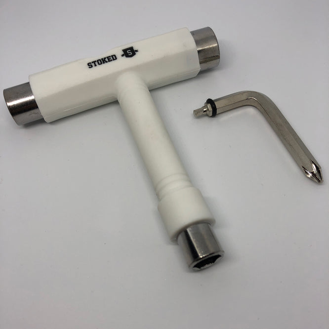 Stoked Classic Skate Tool White