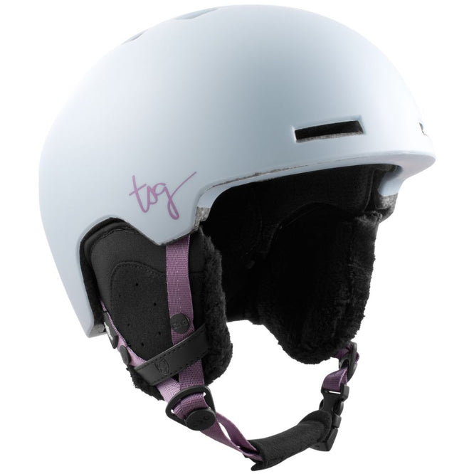 Womens Vertice Solid Helmet Satin Skyride