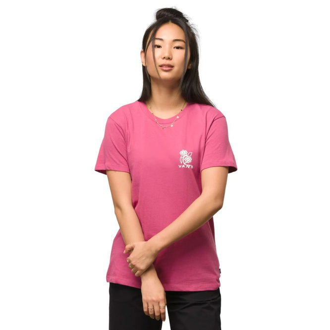 Womens Audience BFF T-shirt Wine