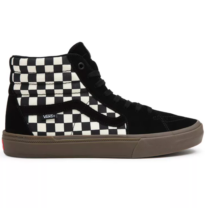 BMX Sk8-Hi Checkerboard Black/Dark Gum