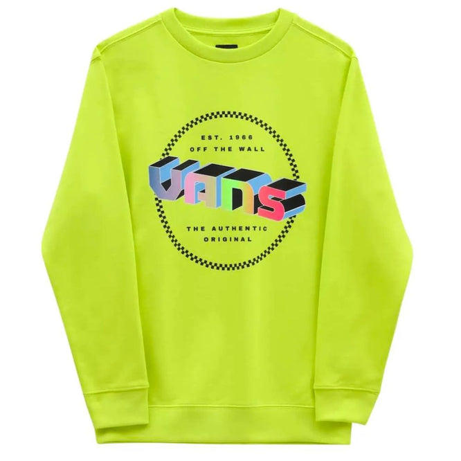 Kids Digital Flash Crew Sweatshirt Evening Primrose