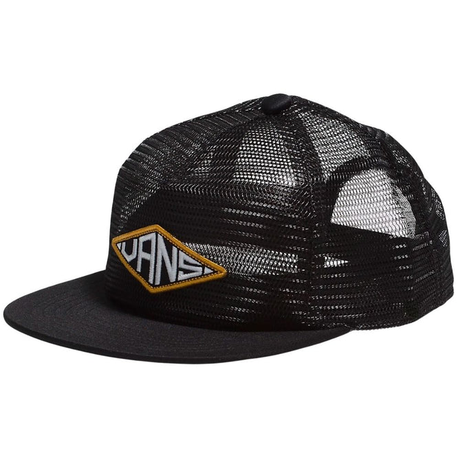 Kids Diamond Mesh Snapback Black