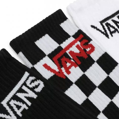 Classic Crew Socks 3 Pack Checkers