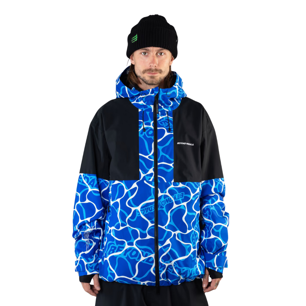 Beyond Medals Fullzip Jacket 2L Blue – Stoked Boardshop