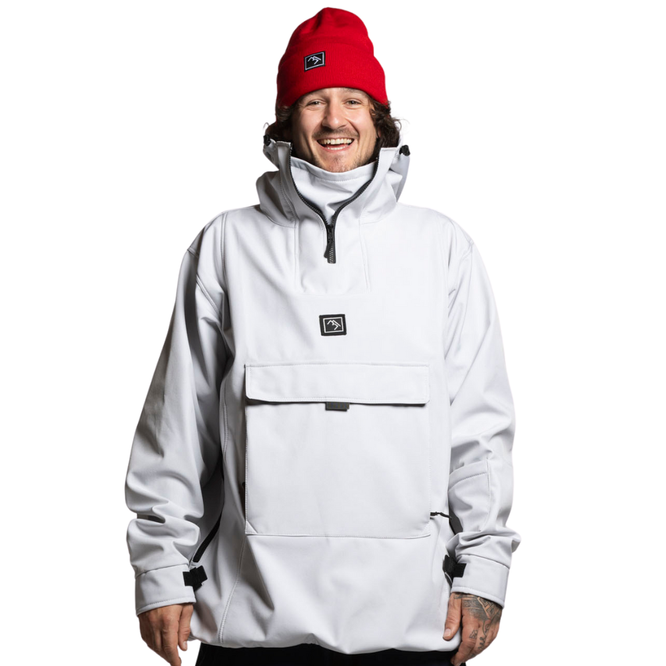 Access Anorak Jacket Bone White