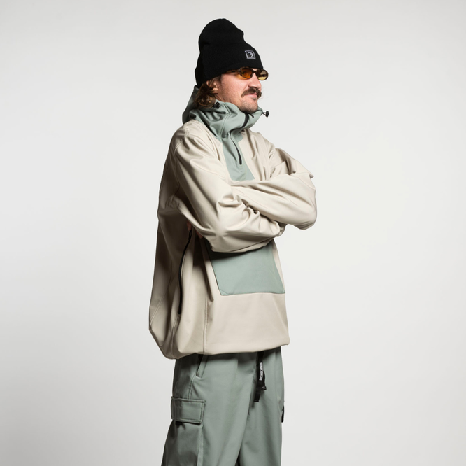 Access Anorak Jacket Olive/ Ivy Green