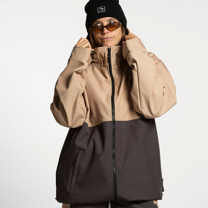 Access Full Zip Jacket Dunes / Charcoal