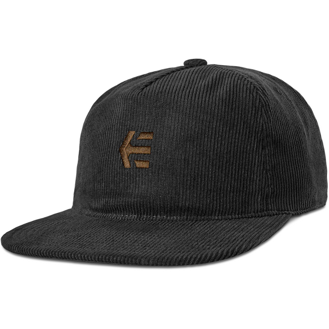 Arrow Cord Strapback Black/Brown