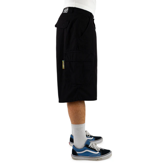 X-tra Monster Cargo Shorts Black